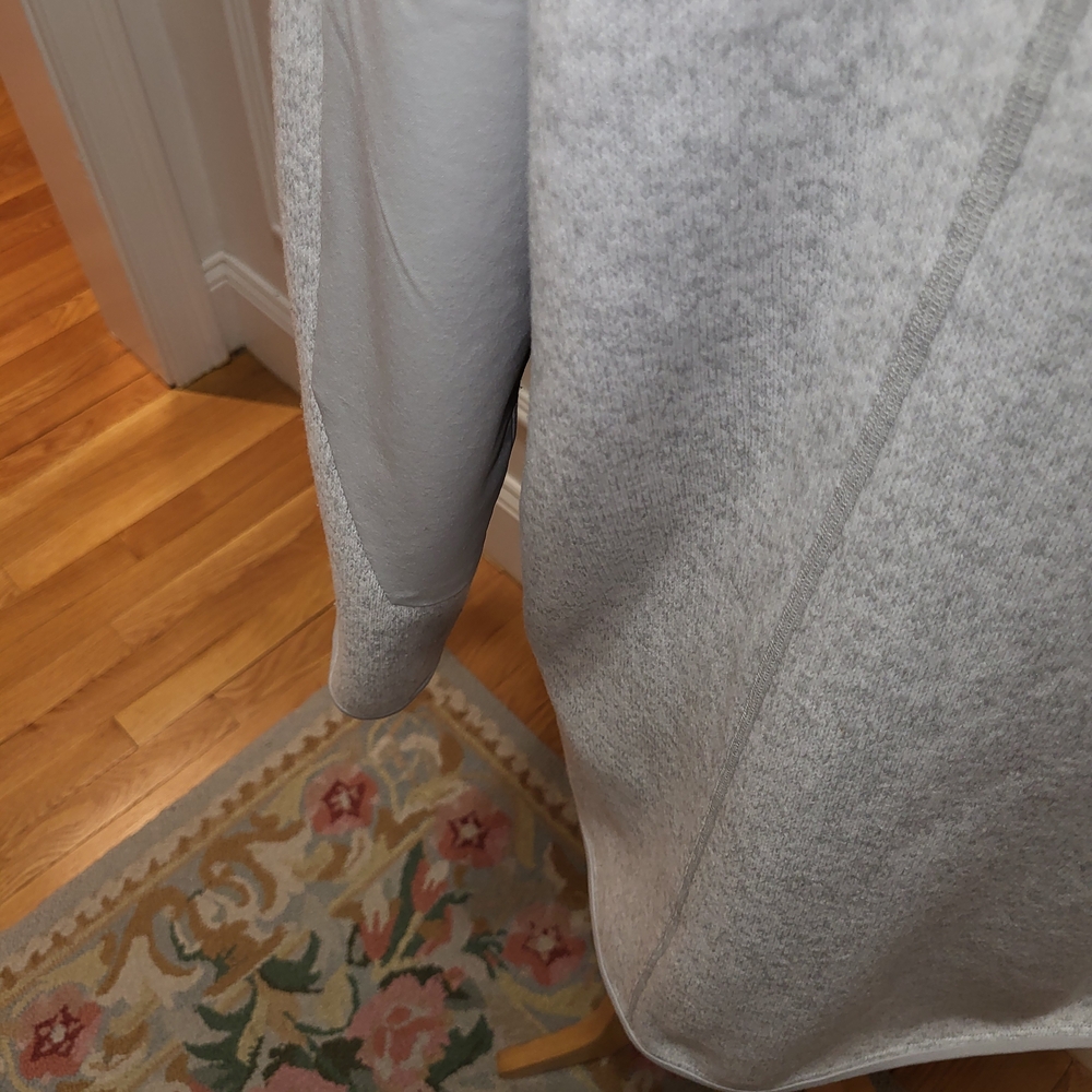Arc'teryx Light Gray Open-Front Cardigan - Picture 4 of 6